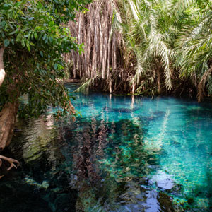 Chemka Hot Springs in Rundugai in Tanzania