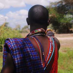 Maasai warrior in Tanzania