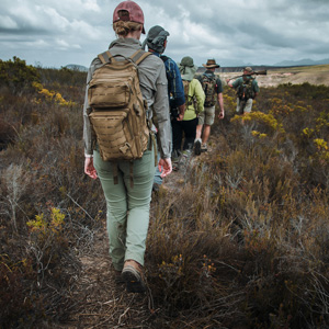 Walking safari in the Ngorongoro Crater