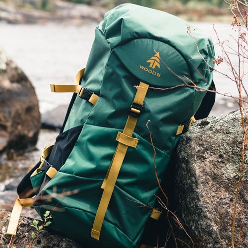 Big backpack for mountain climbs in Tanzania