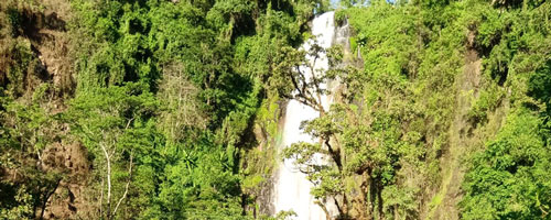 Materuni waterfalls in Tanzania